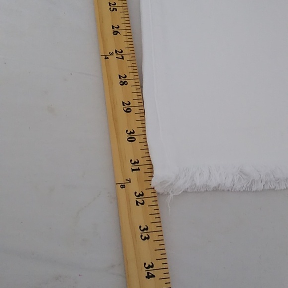 Citizens of Humanity Hutton Stretch High Rise Wide Leg jeans sz  25 raw hem - Picture 15 of 16